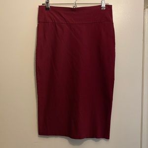 Stretchy pull on skirt